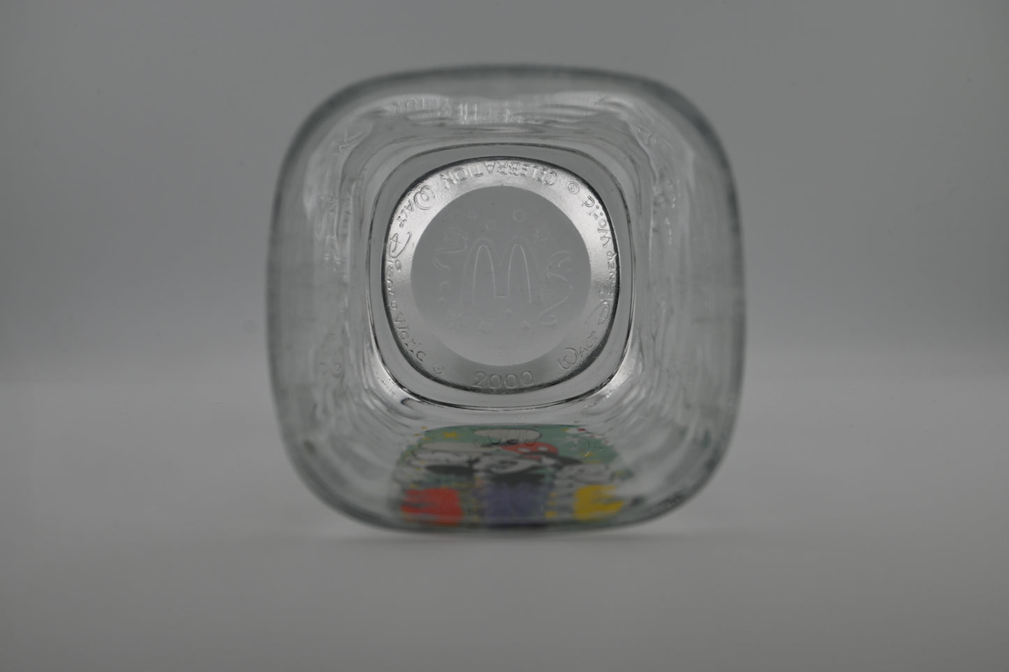2000 McDonald’s Walt Disney Commemorative Glass – Limited Edition Collectible – Pointing Mickey