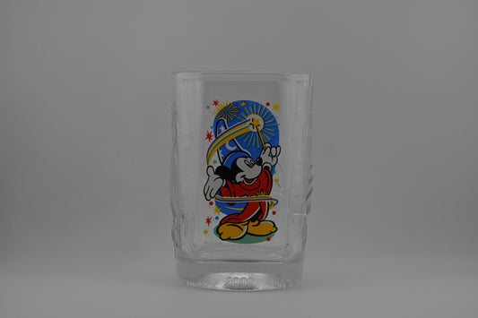 2000 McDonald’s Walt Disney Commemorative Glasses Set – Limited Edition Collectible – Wizard Mickey