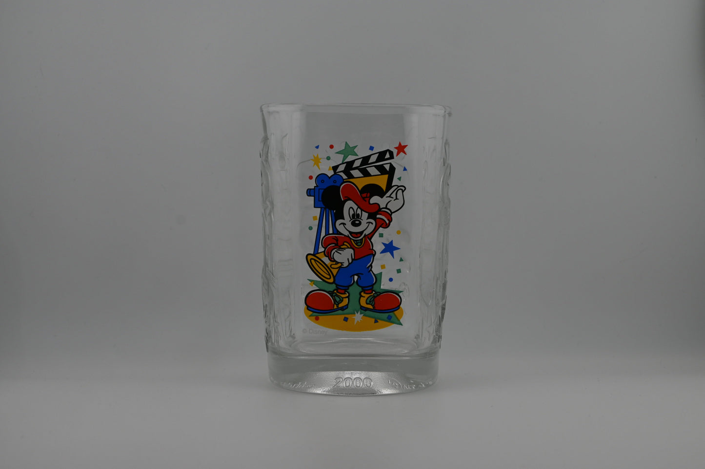 2000 McDonald’s Walt Disney Commemorative Glasses Set – Limited Edition Collectible – Movie Director Mickey