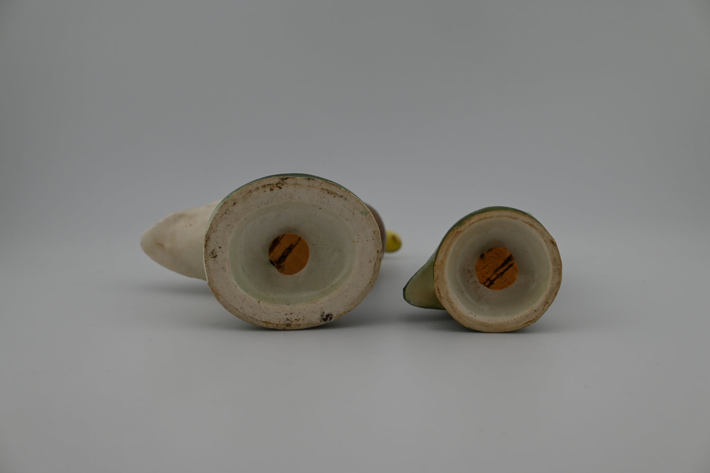 Vintage 1950s Ceramic Mallard Salt and Pepper Shakers