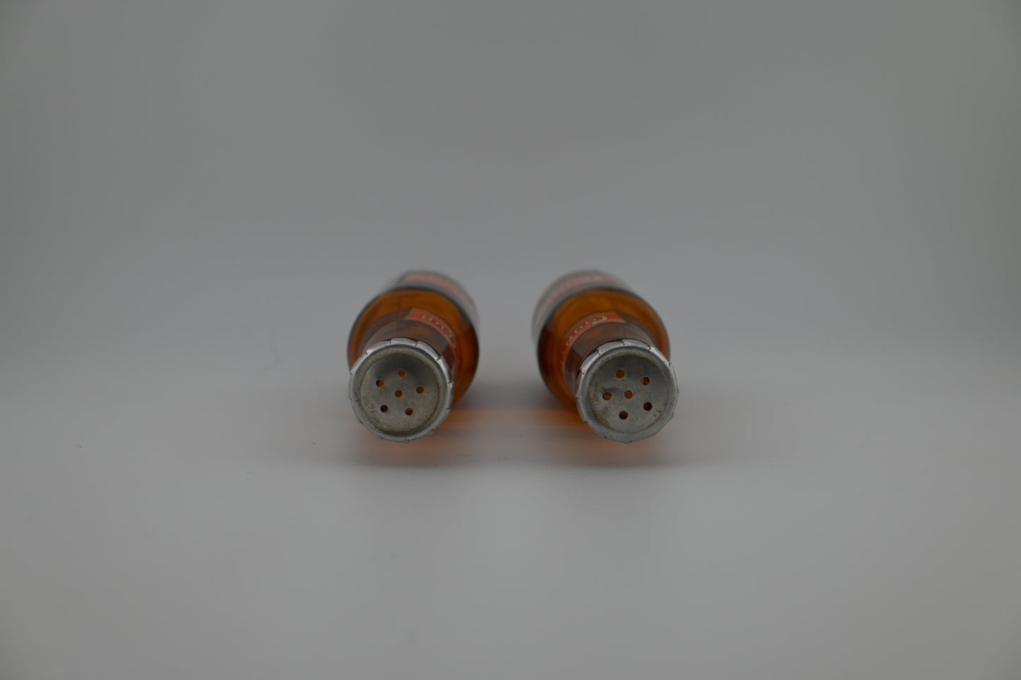 Vintage 1950s Goetz Country Club Pilsner Beer Bottle Salt & Pepper Shakers