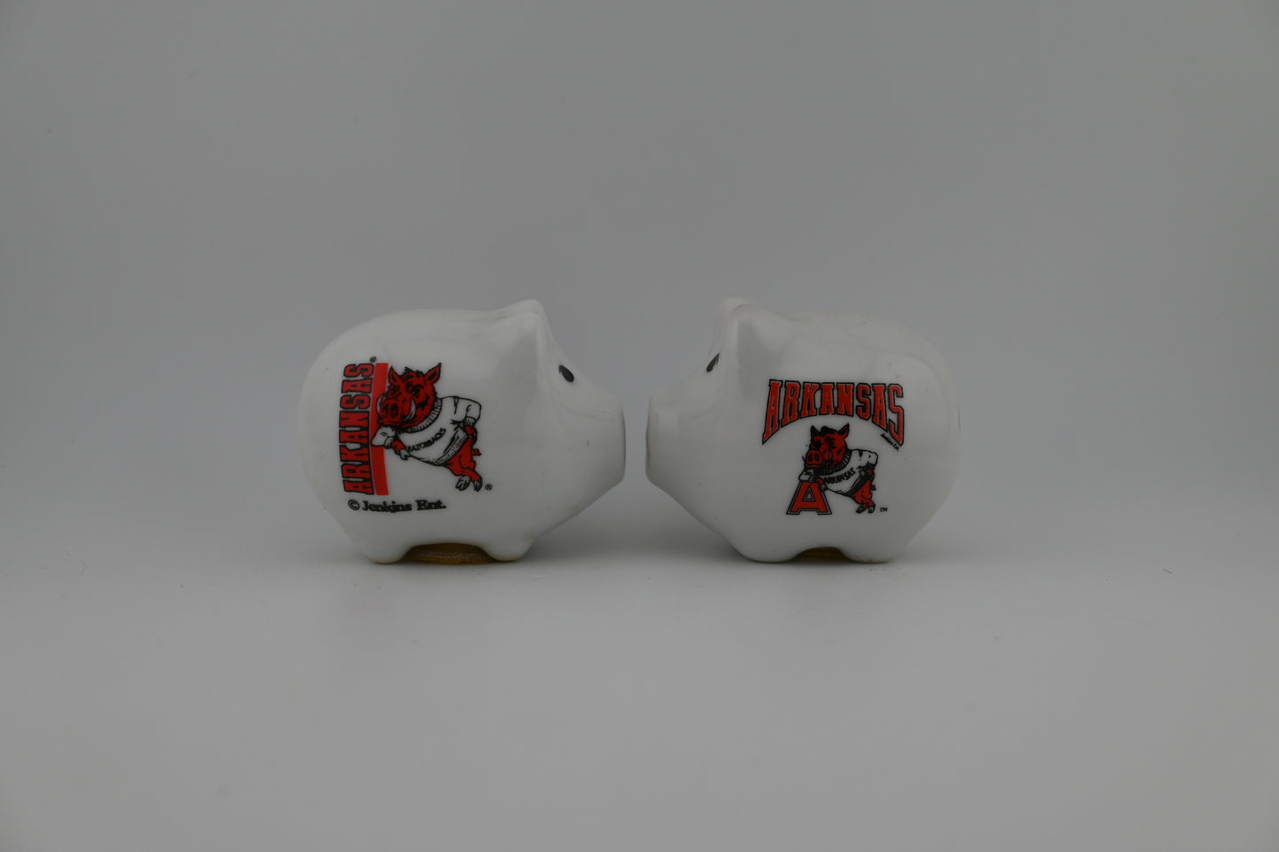 Arkansas Razorbacks Vintage Mini Salt and Pepper Shakers