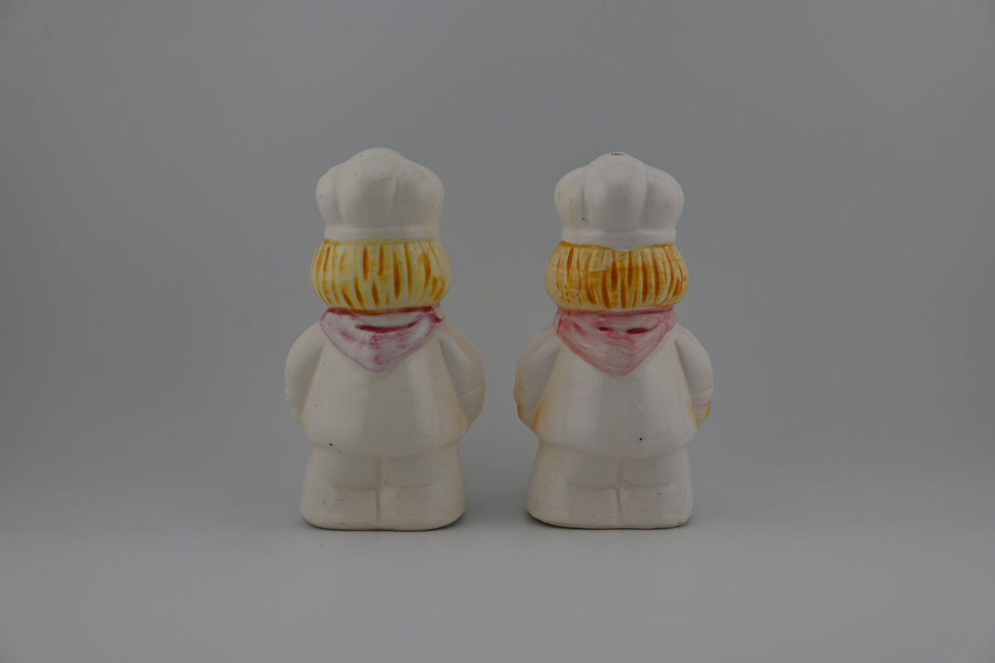 Vintage Chef’s Duo Salt & Pepper Shaker Set - Classic Culinary Charm