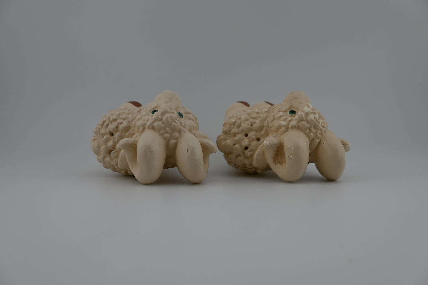 Vintage Sheep Salt & Pepper Shaker Set - Made in USA