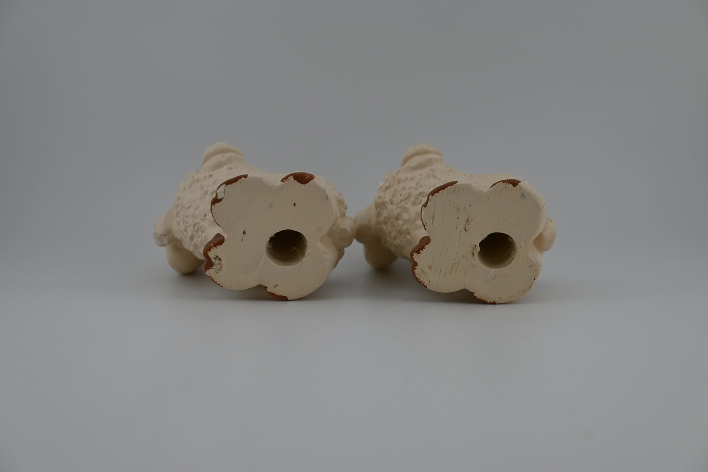Vintage Sheep Salt & Pepper Shaker Set - Made in USA