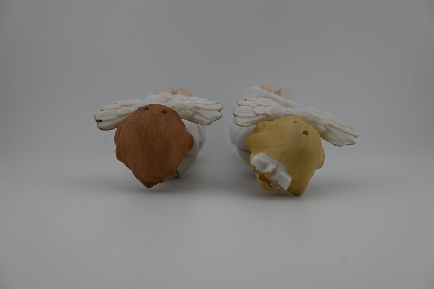 Vintage 1950s Hand-Painted Praying Angel Salt & Pepper Shakers - Made In Japan