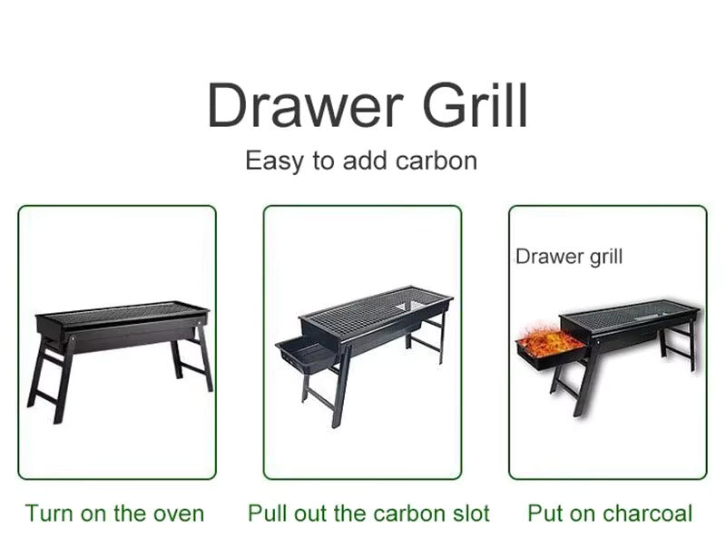 Folding Charcoal Grill