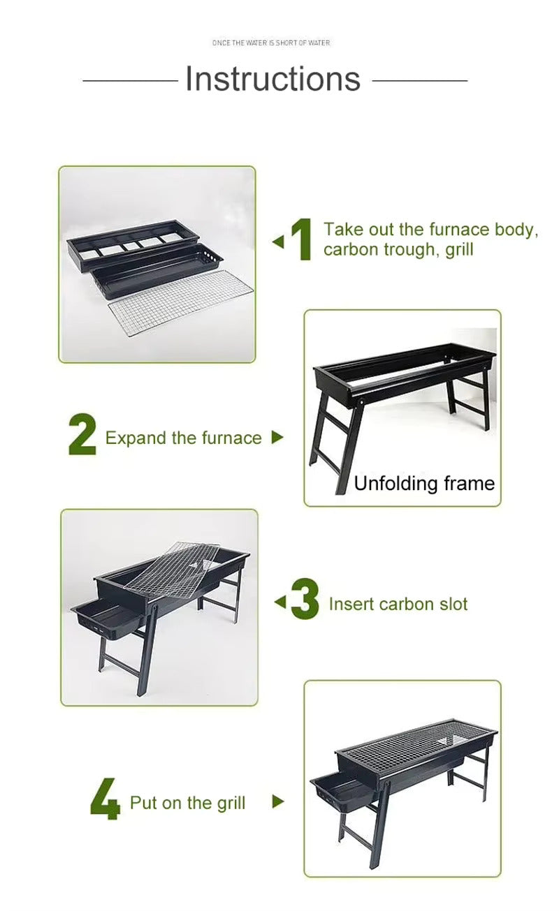 Folding Charcoal Grill