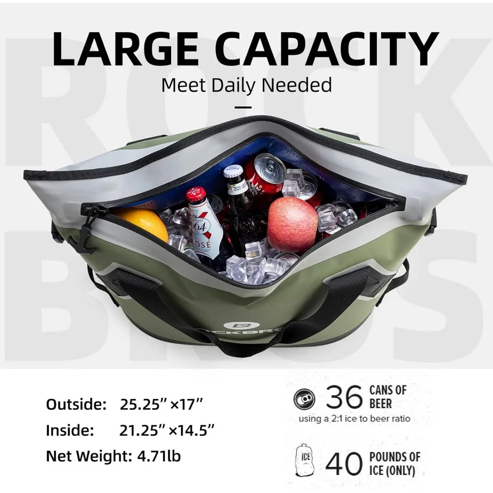 ROCKBROS 36-Can Soft Cooler Bag
