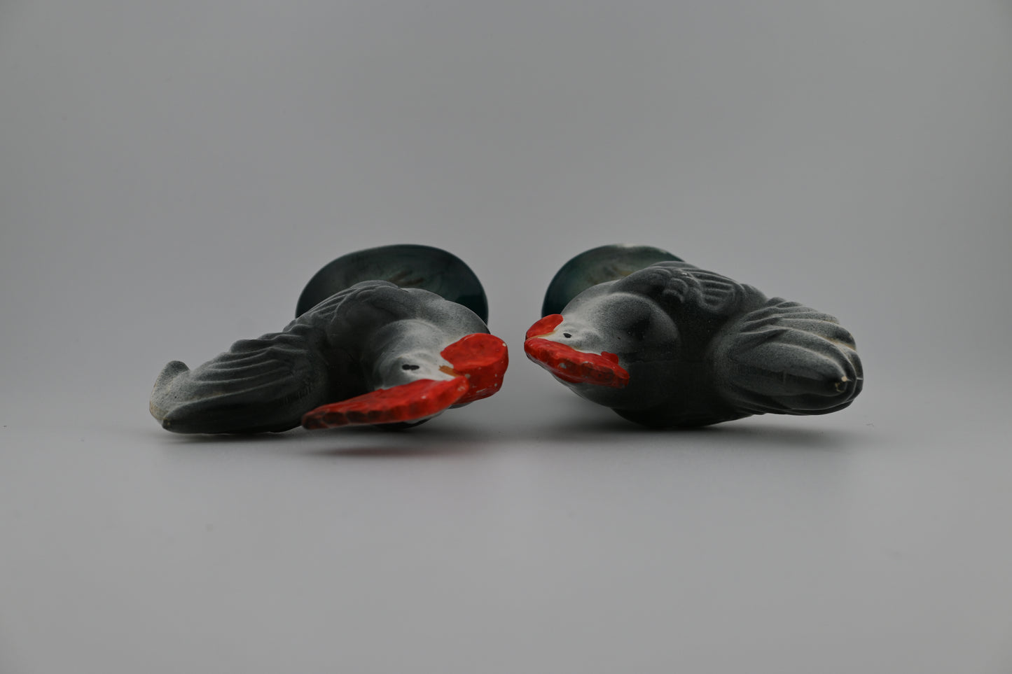 Vintage 1950s Plymouth Rock Roosters Ceramic Salt and Pepper Shakers Set – Made in Japan